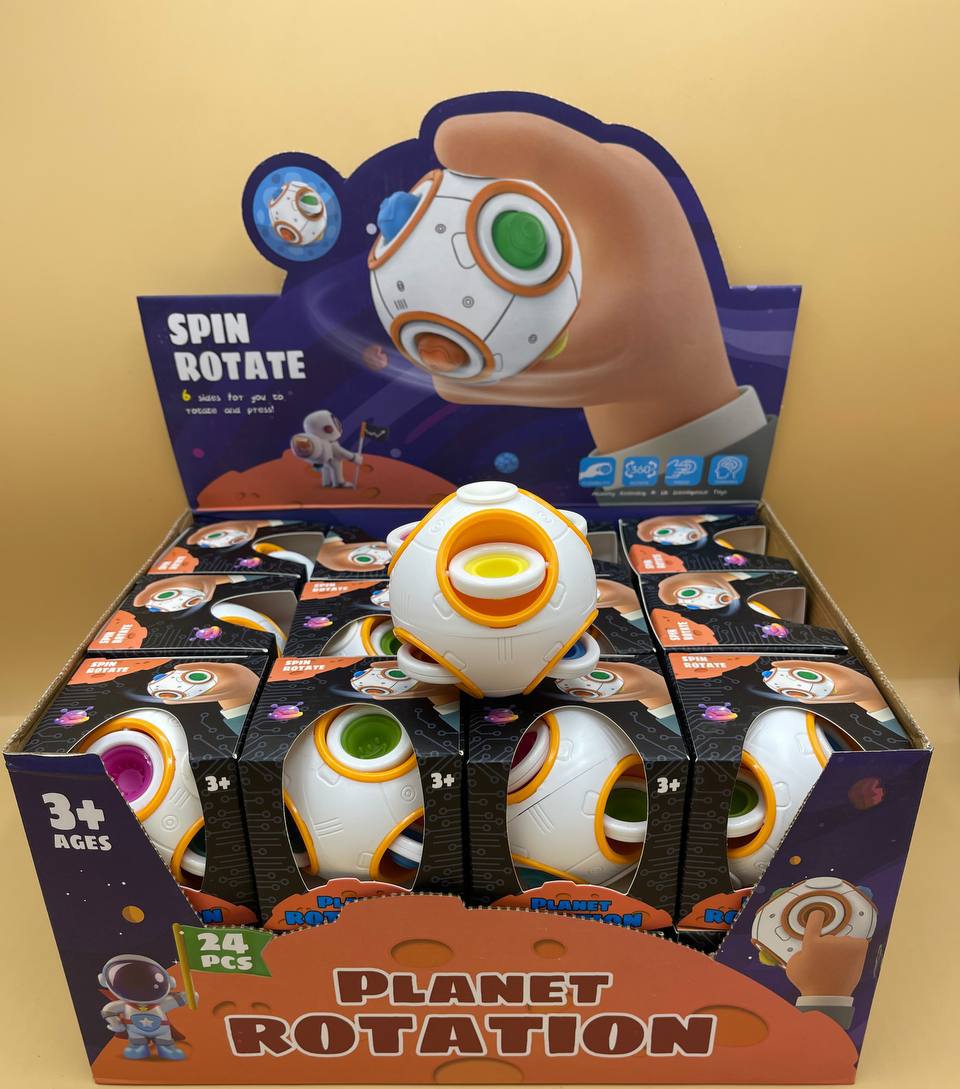 پاپیت اسپینر اسباب بازی پسرانه دخترانه دو کاره کهکشانی