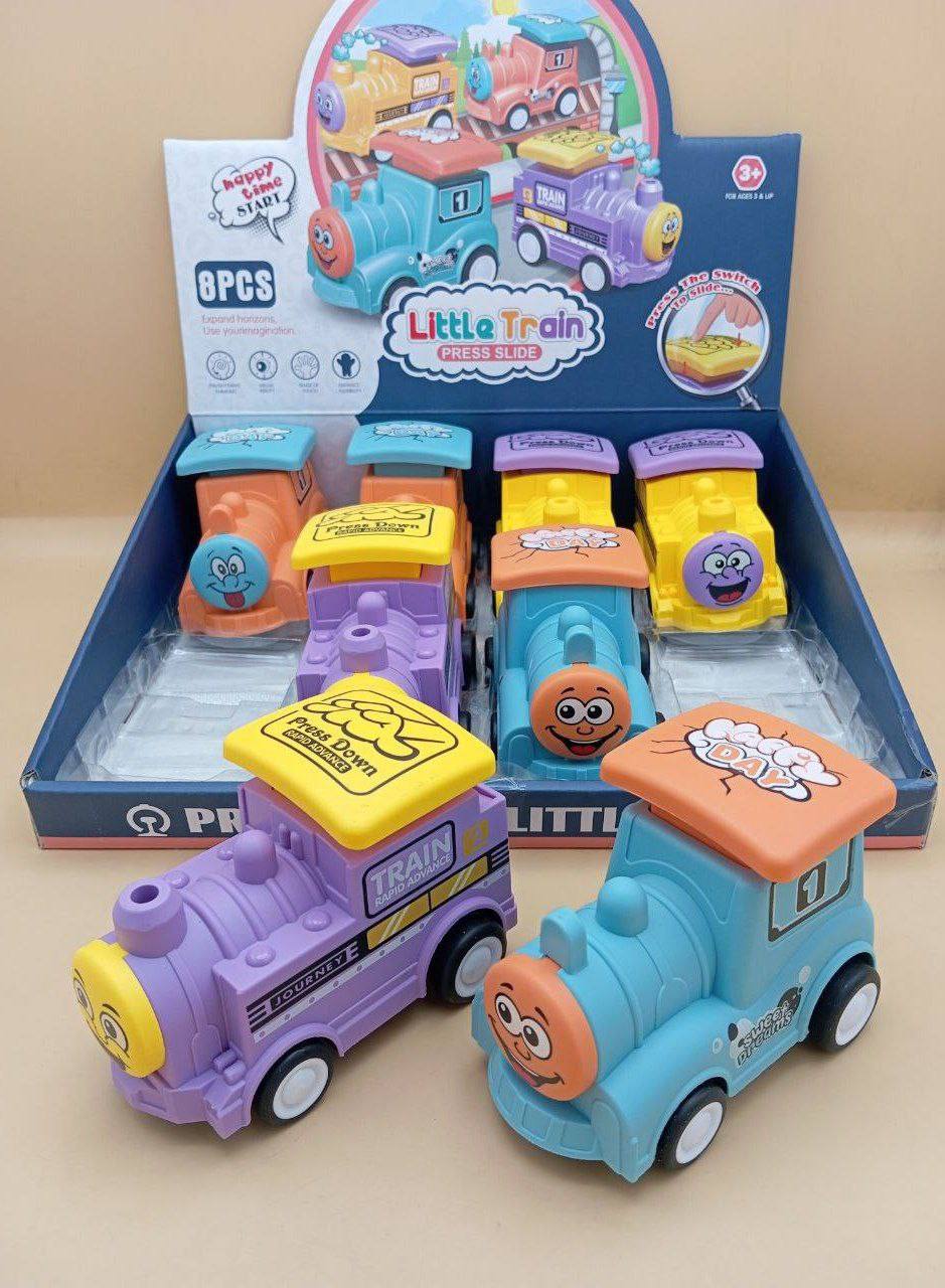 لوکوموتیو اسباب بازی پسرانه دخترانه فشاری نشکن