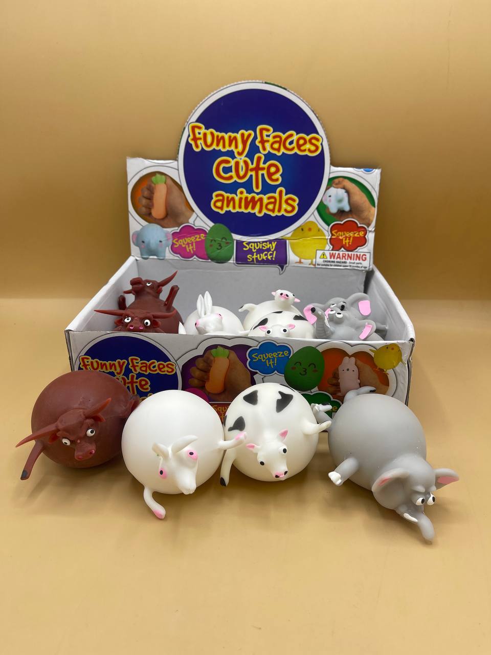 فیجت خامه ای اسباب بازی پسرانه دخترانه حیوانات 4 مدل