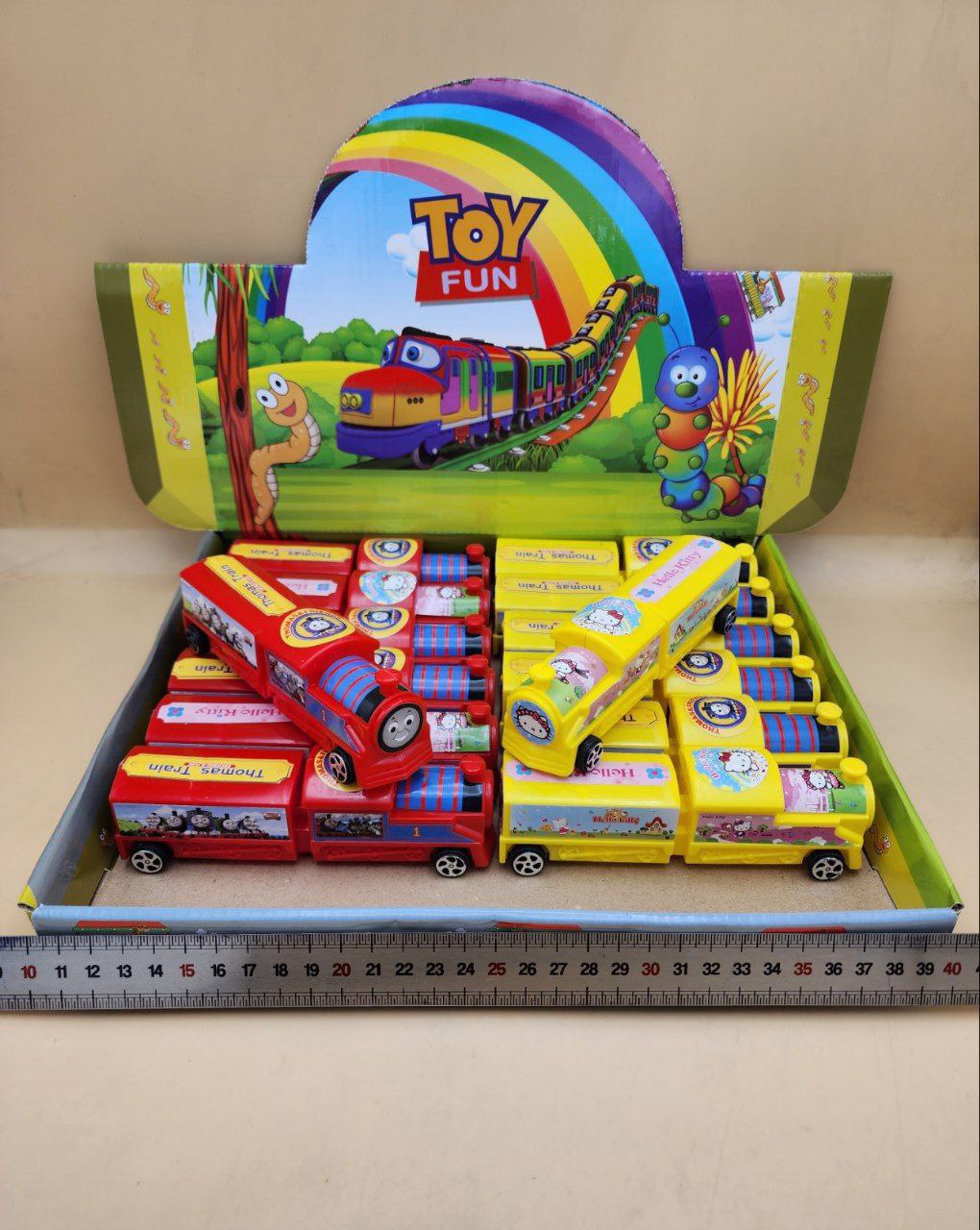 قطار اسباب بازی پسرانه دخترانه عقب کش