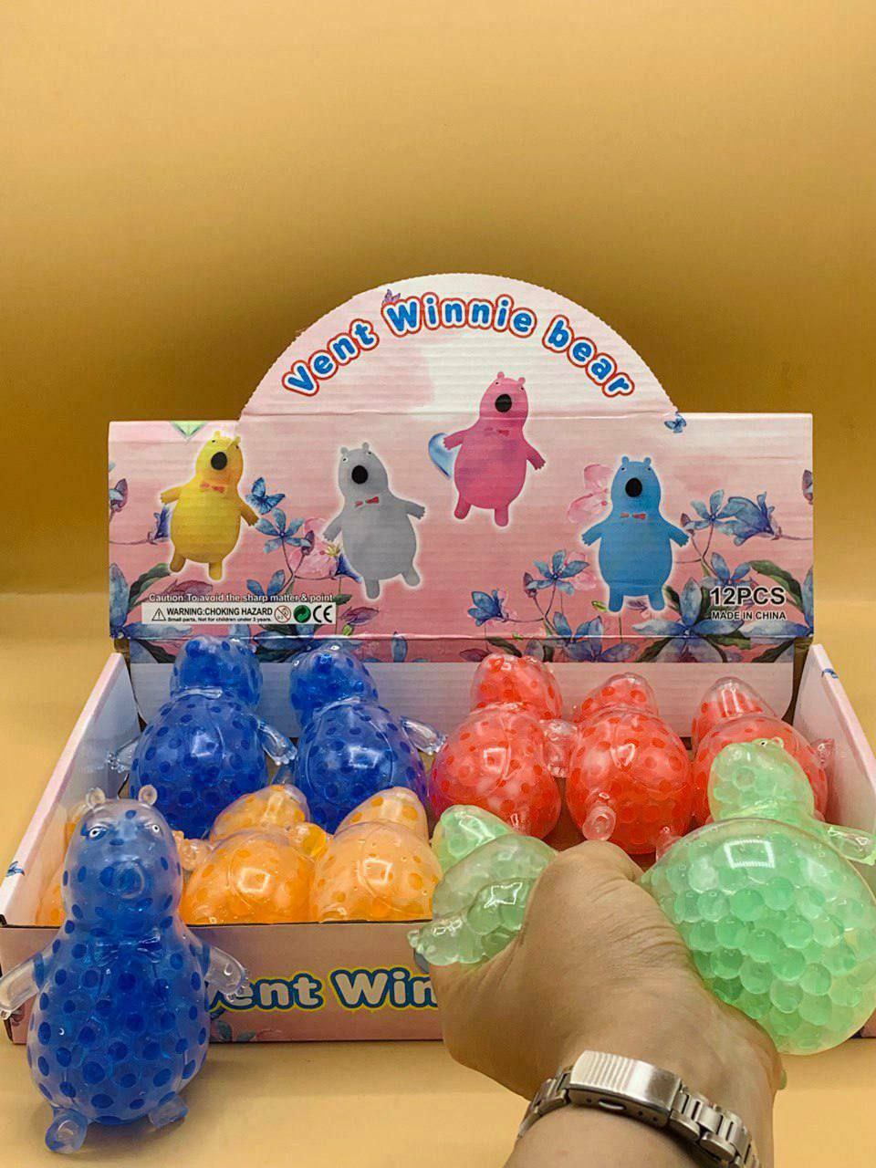 خرس برنارد اسباب بازی پسرانه دخترانه خاک ژله ای