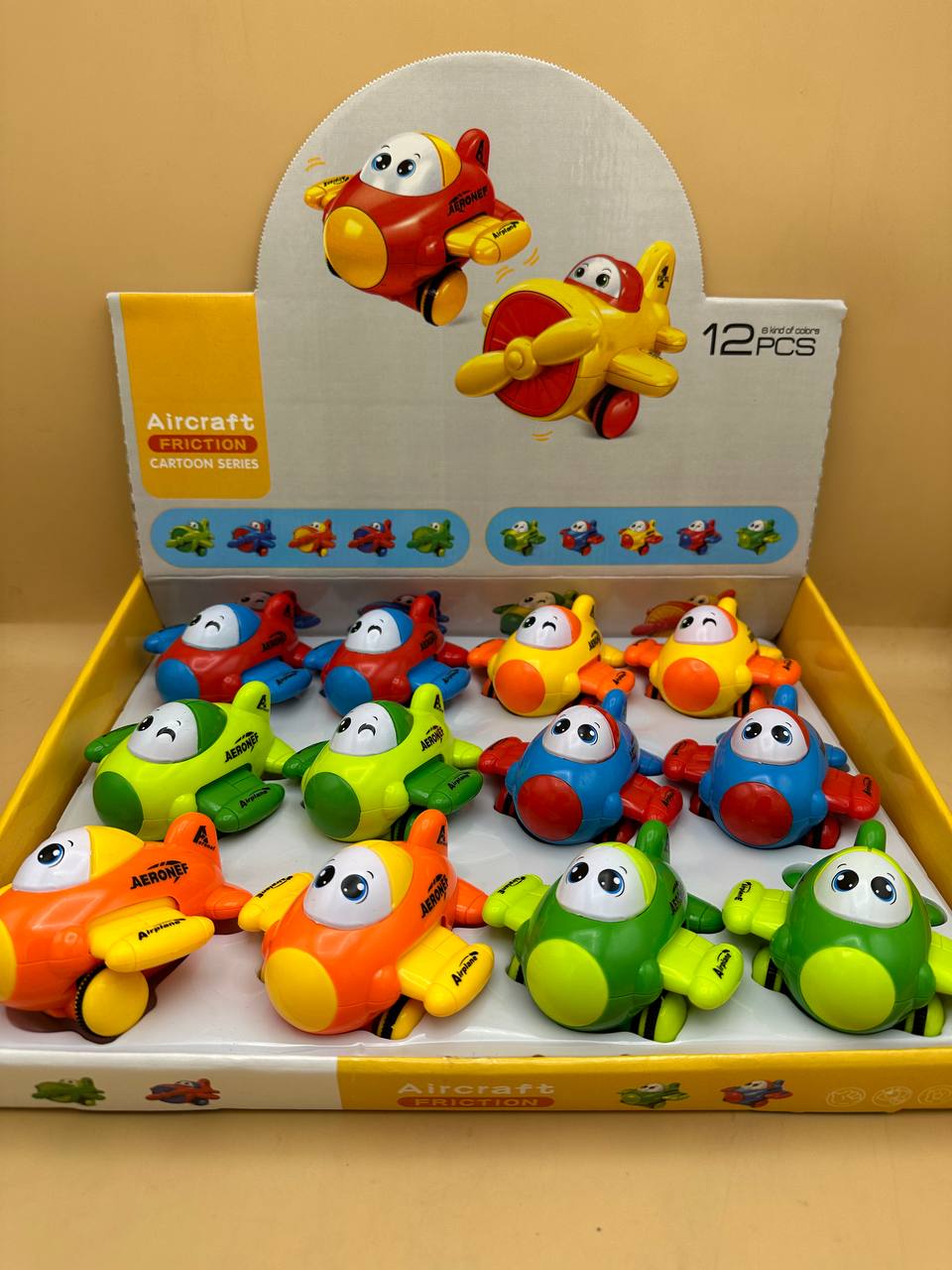 هواپیما اسباب بازی پسرانه دخترانه قدرتی نشکن بال متحرک قدرتی