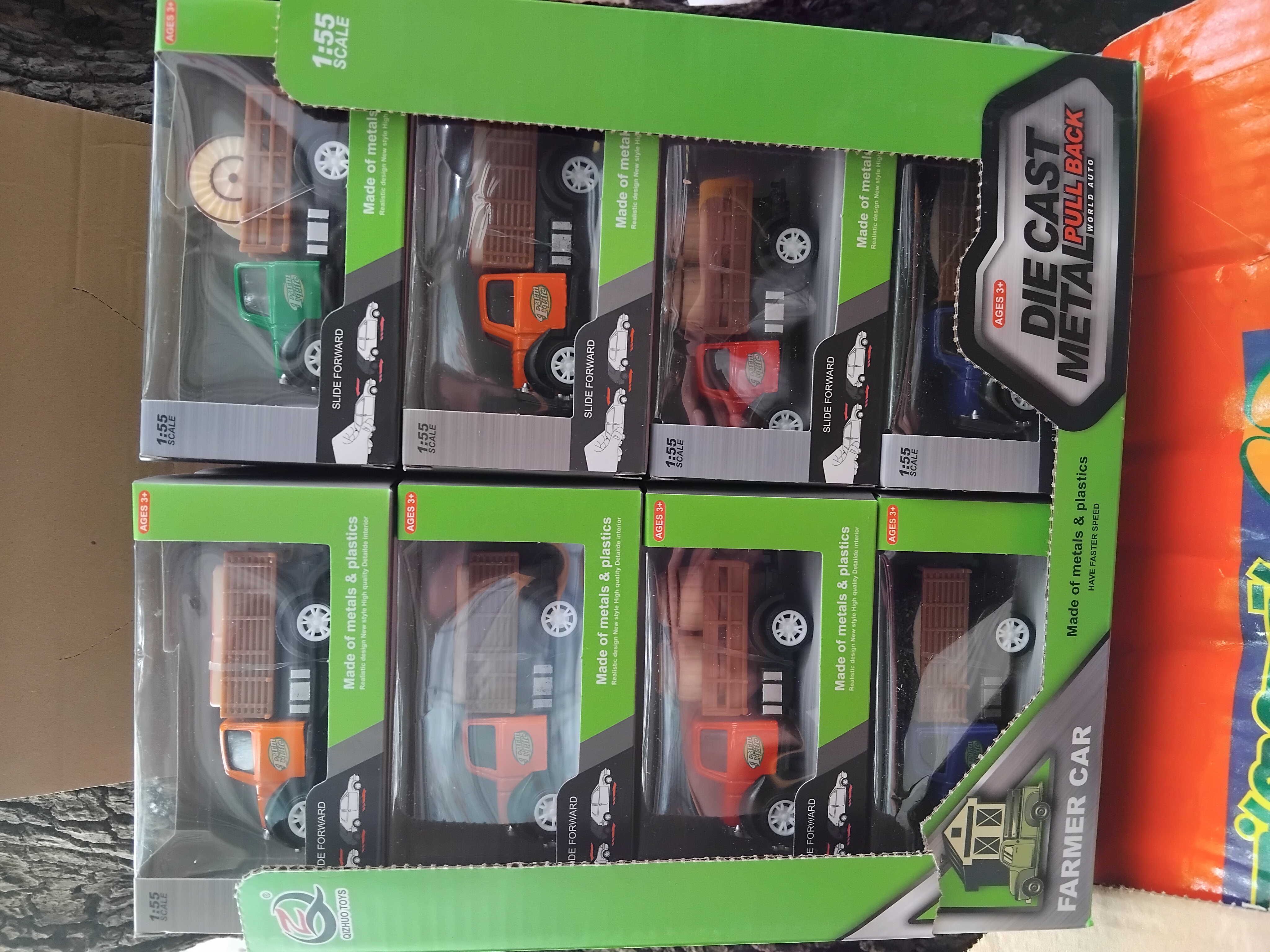 ماشین اسباب بازی پسرانه فلزی قدرتی کوچک