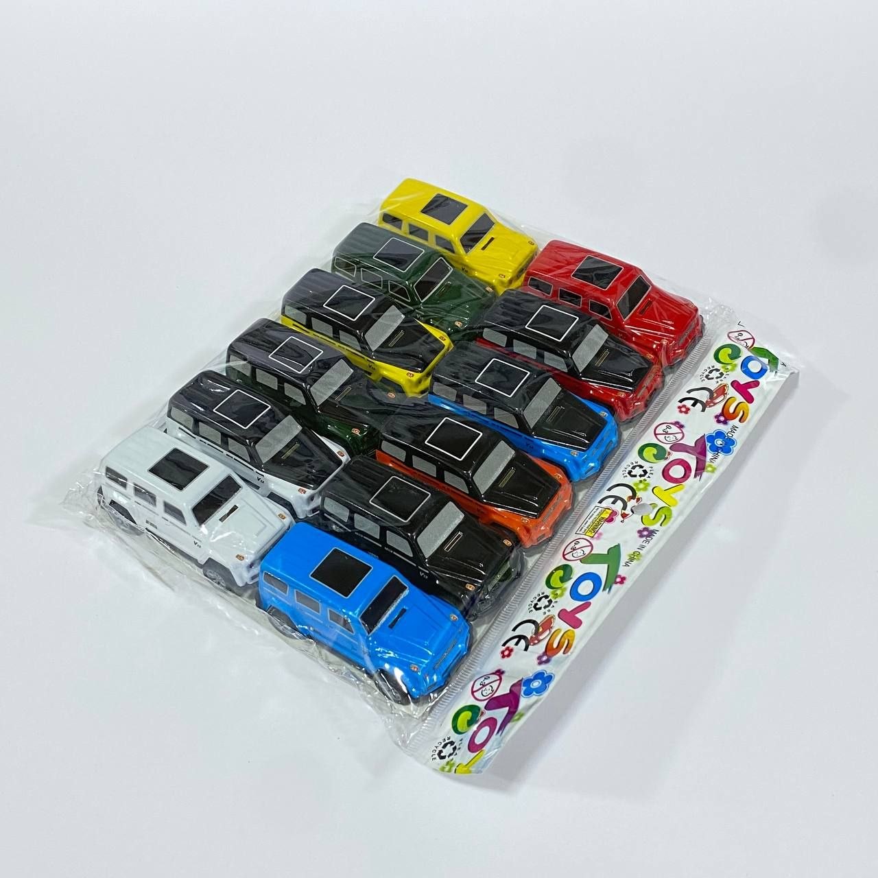 ست اسباب بازی پسرانه ماشین فلزی ۱۲ عددی عقبکش