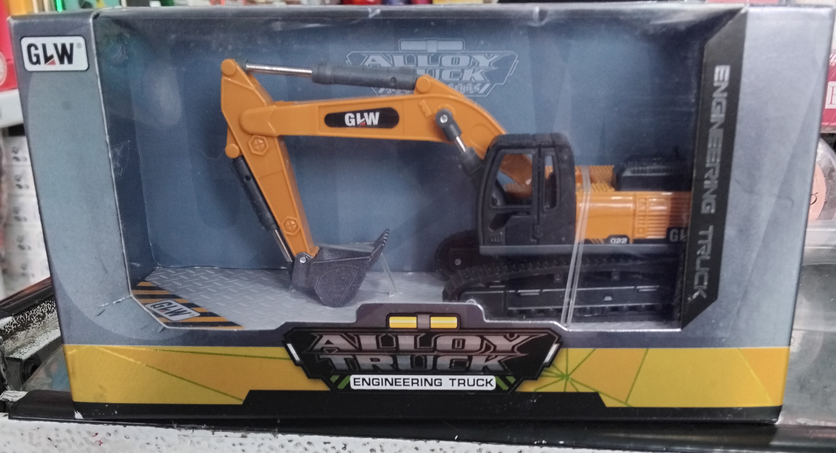 اسباب بازی پسرانه بیل مکانیکی فلزی